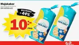 Pekås Majskakor erbjuda