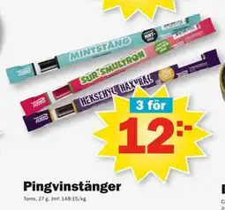 Pekås Pingvinstänger erbjuda