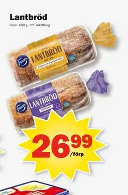 Pekås Lantbröd erbjuda