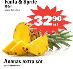 Nära dej Ananas extra söt erbjuda