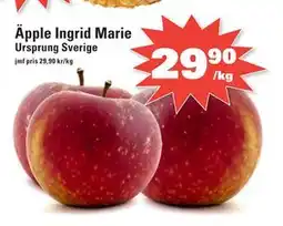 Nära dej Äpple Ingrid Marie erbjuda