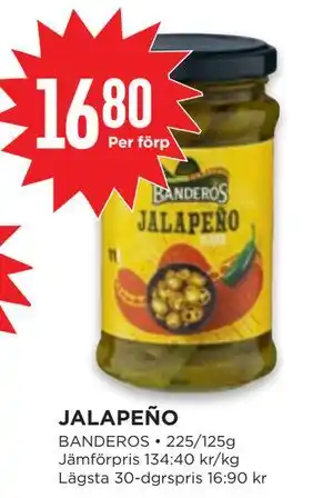 Willys JALAPEÑO erbjuda