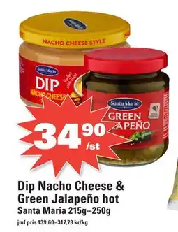 Nära dej Dip Nacho Cheese & Green Jalapeño hot erbjuda