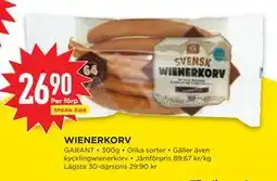 Willys WIENERKORV erbjuda