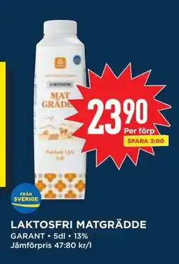 Willys LAKTOSFRI MATGRÄDDE erbjuda