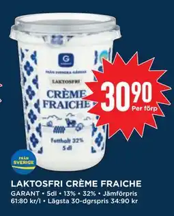 Willys LAKTOSFRI CRÈME FRAICHE erbjuda