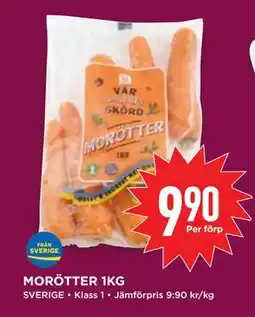 Willys MORÖTTER 1KG erbjuda