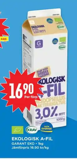 Willys EKOLOGISK A-FIL erbjuda