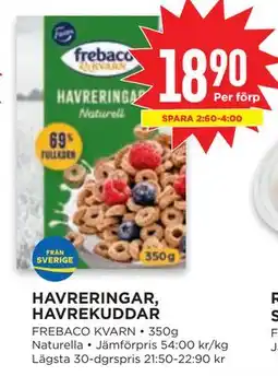 Willys HAVRERINGAR, HAVREKUDDAR erbjuda