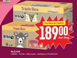 Willys BLÖJOR erbjuda