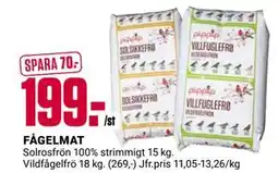 ÖoB FÅGELMAT erbjuda