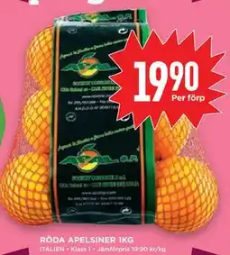 Willys Hemma RÖDA APELSINER 1KG erbjuda
