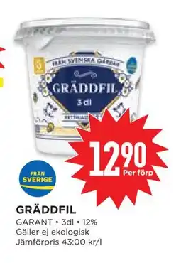 Willys Hemma GRÄDDFIL erbjuda