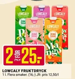 ÖoB LOWCALY FRUKTDRYCK erbjuda
