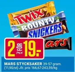 ÖoB MARS STYCKSAKER erbjuda