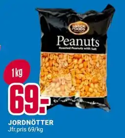 ÖoB JORDNÖTTER erbjuda