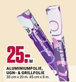 ÖoB ALUMINIUMFOLIE, UGN- & GRILLFOLIE erbjuda