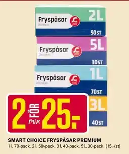 ÖoB SMART CHOICE FRYSPÅSAR PREMIUM erbjuda