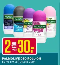 ÖoB PALMOLIVE DEO ROLL-ON erbjuda