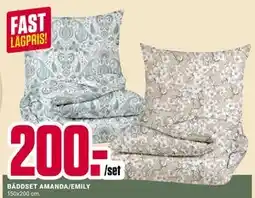 ÖoB BÄDDSET AMANDA/EMILY erbjuda