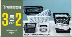 ÖoB Förvaringskorg erbjuda