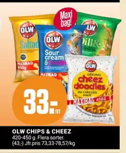ÖoB OLW CHIPS & CHEEZ erbjuda