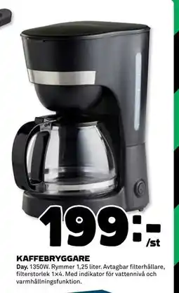 Coop Daglivs KAFFEBRYGGARE erbjuda