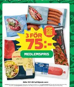 Coop Daglivs Pizzakit, Medlemspris erbjuda