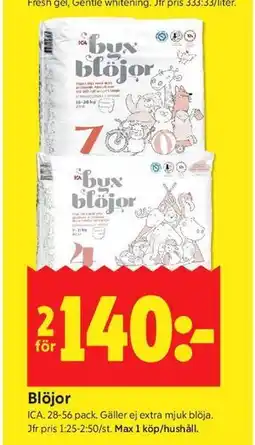 ICA Kvantum Blöjor erbjuda