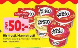 ICA Kvantum Risifrutti, Mannafrutti, Medlemspris erbjuda