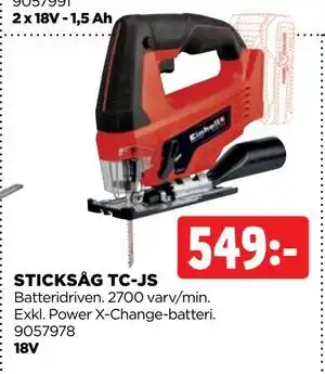 STICKSÅG TC-JS
