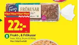 ICA Kvantum Frukt-, & Frökusar erbjuda