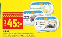 ICA Kvantum Glass erbjuda