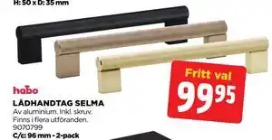 Jem&Fix LÅDHANDTAG SELMA erbjuda