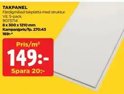 Jem&Fix TAKPANEL erbjuda