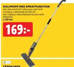 Jem&Fix GOLVMOPP MED SPRAYFUNKTION erbjuda