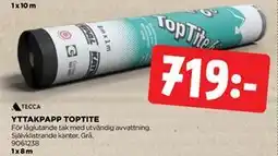 Jem&Fix YTTAKPAPP TOPTITE erbjuda