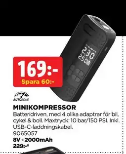 Jem&Fix MINIKOMPRESSOR erbjuda