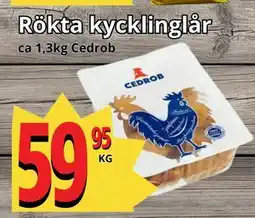 Supergrossen Rökta kycklinglår erbjuda