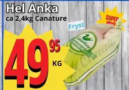 Supergrossen Hel Anka erbjuda