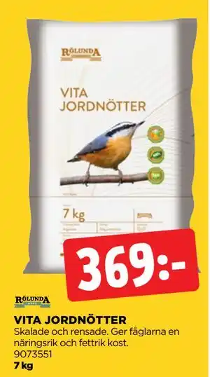 Jem&Fix VITA JORDNÖTTER erbjuda