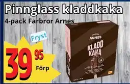 Supergrossen Pinnglass kladdkaka erbjuda