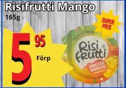 Supergrossen Risifrutti Mango erbjuda
