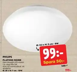 Jem&Fix PLAFOND MOIRE erbjuda