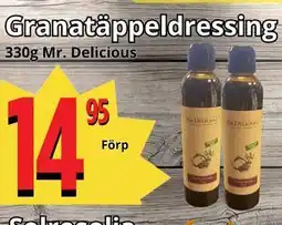 Supergrossen Granatäppeldressing erbjuda