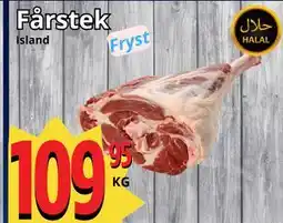Supergrossen Fårstek erbjuda