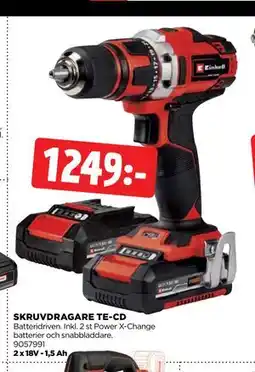 Jem&Fix SKRUVDRAGARE TE-CD erbjuda