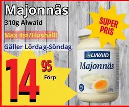 Supergrossen Majonnäs erbjuda