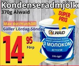 Supergrossen Kondenseradmjölk erbjuda