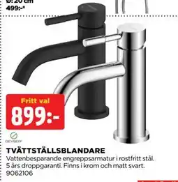 Jem&Fix TVÄTTSTÄLLSBLANDARE erbjuda